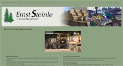 Desktop Screenshot of brennholz-steinle.de